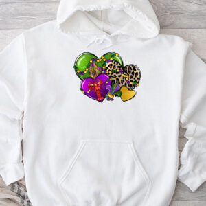 Mardi Gras Hearts Cute Outfit Women Girls Kids Toddler Hoodie