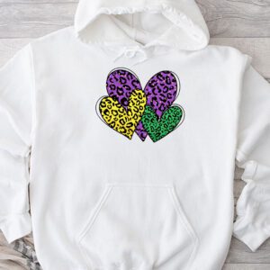 Mardi Gras Hearts Cute Outfit Women Girls Kids Toddler Hoodie