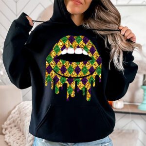 Mardi Gras Lips Queen Carnival Trendy 2024 Leopard Louisiana Hoodie 1 2