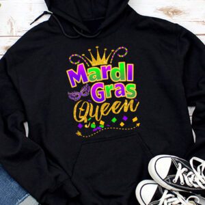 Mardi Gras Queen Parade Costume Party Women Gift Mardi Gras Hoodie