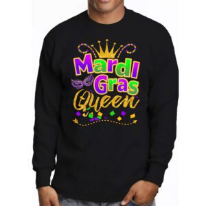 Mardi Gras Queen Parade Costume Party Women Gift Mardi Gras Longsleeve Tee 3