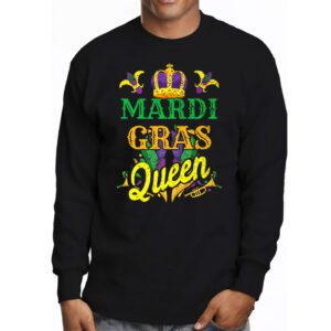 Mardi Gras Queen Parade Costume Party Women Gift Mardi Gras Longsleeve Tee 3 4