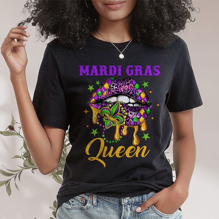 Mardi Gras Queen Parade Costume Party Women Gift Mardi Gras T Shirt 1 3