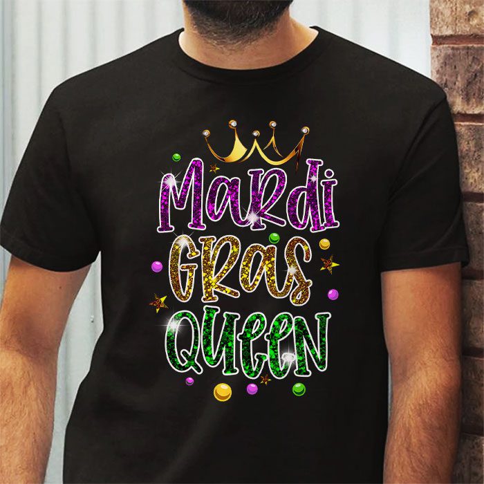 Mardi Gras Queen Parade Costume Party Women Gift Mardi Gras T Shirt 2 2