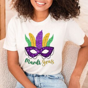 Mardi Gras Shirts For Women Kids Men Beads Mask Feathers Hat T Shirt 1 2