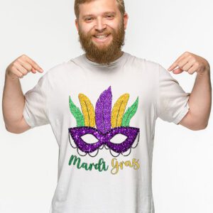 Mardi Gras Shirts For Women Kids Men Beads Mask Feathers Hat T Shirt 2 2