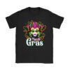 Mardi Gras Shirts For Women Kids Men Beads Mask Feathers Hat T-Shirt