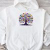 Mardi Gras Tree Beads New Orleans 2024 Festival Womens Hoodie