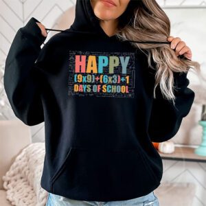 Math Formula 100 Days Of School Funny Math Teacher 100th Day Hoodie 1 4