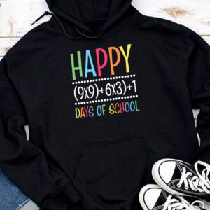 Math Formula 100 Days Of School Funny Math Teacher 100th Day Hoodie