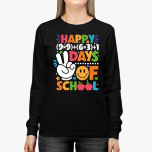Math Formula 100 Days Of School Funny Math Teacher 100th Day Longsleeve Tee 2 2