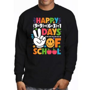 Math Formula 100 Days Of School Funny Math Teacher 100th Day Longsleeve Tee 3 2