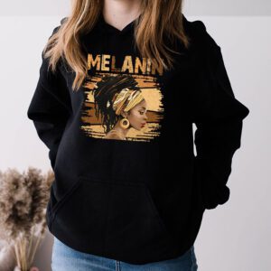 Melanin Afro Natural Hair Queen Cute Black Girl Magic Gift Hoodie 3 2