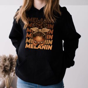 Melanin Afro Natural Hair Queen Cute Black Girl Magic Gift Hoodie 3 3