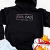 Men Girl Dad Est 2024 Newborn Daddy Father baby girl Hoodie