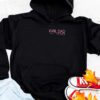 Men Girl Dad Est 2024 Newborn Daddy Father baby girl Hoodie