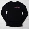 Men Girl Dad Est 2024 Newborn Daddy Father baby girl Longsleeve Tee