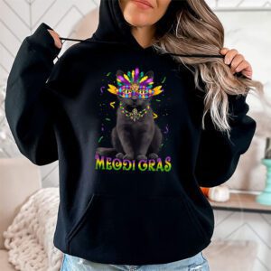 Meowdi Gras Mardi Gras Cat Lover New Orleans Louisiana USA Hoodie 1 1