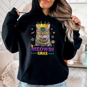 Meowdi Gras Mardi Gras Cat Lover New Orleans Louisiana USA Hoodie 1 4