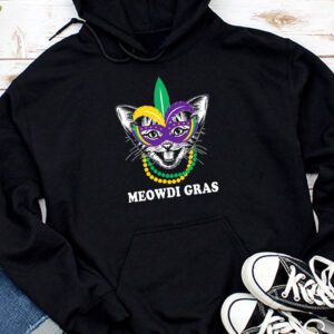 Meowdi Gras Mardi Gras Cat Lover New Orleans Louisiana USA Hoodie