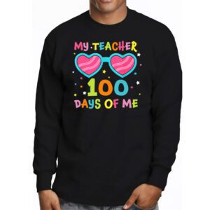 My Teacher Survived 100 Days of Me Happy 100th Day Of School Longsleeve Tee 3 3