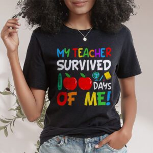 My Teacher Survived 100 Days of Me Happy 100th Day Of School T Shirt 1 1