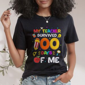 My Teacher Survived 100 Days of Me Happy 100th Day Of School T Shirt 1 2