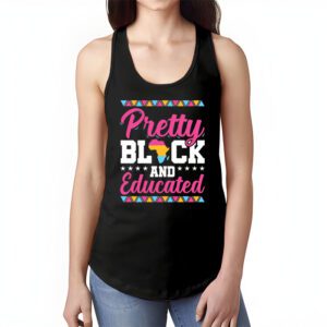 Pretty Black And Educated Black African American Women Tank Top 1 2