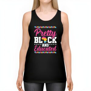 Pretty Black And Educated Black African American Women Tank Top 2 2
