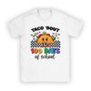 Retro Groovy 100th Day Teacher Taco Bout 100 Days of School T-Shirt