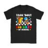 Retro Groovy 100th Day Teacher Taco Bout 100 Days of School T-Shirt