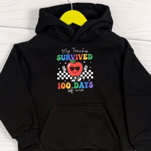 Retro Groovy School Boys Girls Kids Gift 100 Days Of School Hoodie 1 Retro Groovy School Boys Girls Kids Gift 100 Days Of School Hoodie 1 2