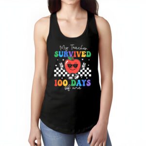 Retro Groovy School Boys Girls Kids Gift 100 Days Of School Tank Top 1 Retro Groovy School Boys Girls Kids Gift 100 Days Of School Tank Top 1 2