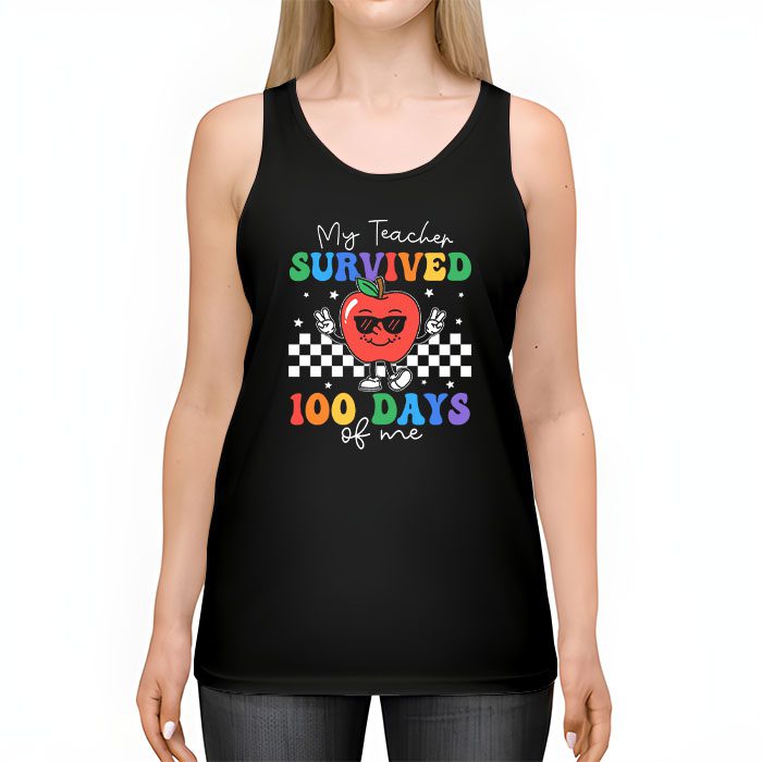 Retro-Groovy-School-Boys-Girls-Kids-Gift-100-Days-Of-School-Tank-Top-2 Retro Groovy School Boys Girls Kids Gift 100 Days Of School Tank Top 2 2