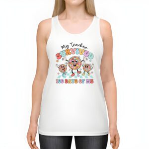 Retro Groovy School Boys Girls Kids Gift 100 Days Of School Tank Top 2 Retro Groovy School Boys Girls Kids Gift 100 Days Of School Tank Top 2 3