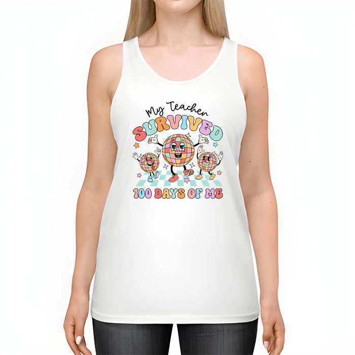Retro-Groovy-School-Boys-Girls-Kids-Gift-100-Days-Of-School-Tank-Top-2 Retro Groovy School Boys Girls Kids Gift 100 Days Of School Tank Top 2 3