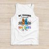 Retro Groovy School Boys Girls Kids Gift 100 Days Of School Tank Top