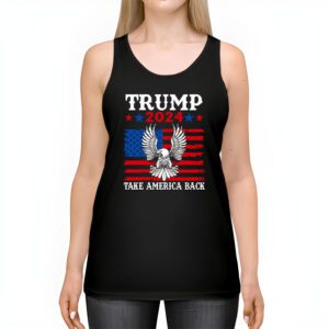 Retro Trump 2024 Take America Back American Flag Trump 2024 Tank Top 2 1