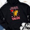 Roses Are Red Blah Tacos Funny Valentine Day Food Lover Gift Hoodie