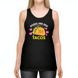 Roses Are Red Blah Tacos Funny Valentine Day Food Lover Gift Tank Top 2 4