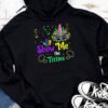 Show Me The Titties Funny Mardi Gras Festival Party Costume Hoodie