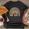 Smarter Kinder Stronger Brighter 100 Days Of School Longsleeve Tee
