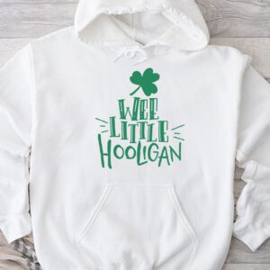 St Patricks Day Shirt Wee Little Hooligan Teen Boy Toddler Hoodie