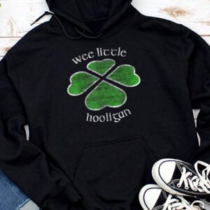 St Patricks Day Shirt Wee Little Hooligan Teen Boy Toddler Hoodie