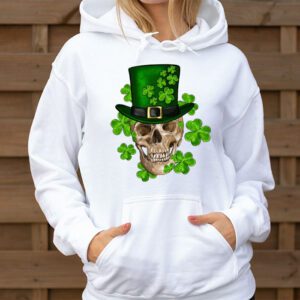 Sugar Skull Saint Patricks Day of Dead Hoodie 3 1