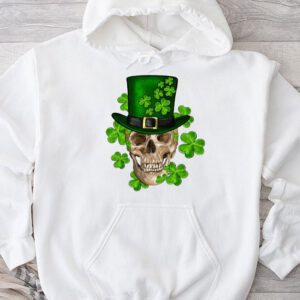 Sugar Skull Saint Patricks Day of Dead Hoodie