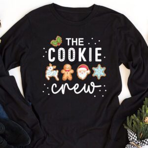 The Cookie Crew Christmas Baking Cookie Lover Kids Women Longsleeve Tee 1 4