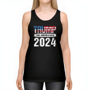 Trump 2024 flag take America back men women Trump 2024 Tank Top 2 2