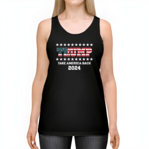 Trump 2024 flag take America back men women Trump 2024 Tank Top 2