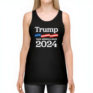 Trump 2024 flag take America back men women Trump 2024 Tank Top 2 4